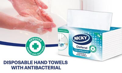 Free Anti-Bacterial Hand Towels