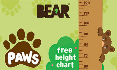 Free Kids Height Chart & Stickers