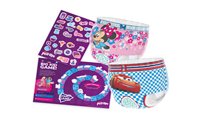 Free Nappy & Disney Sticker Set