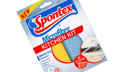 Free Spontex Microfibre Kitchen Cloths