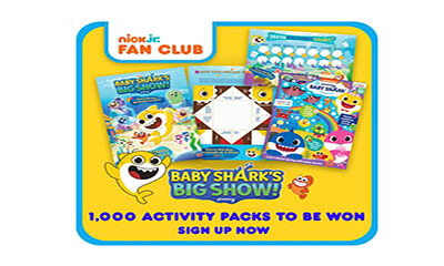 Free Nick Jr. Baby Shark Activity Pack