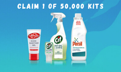 Free Unilever Hygiene Kit – 50,000 Available!