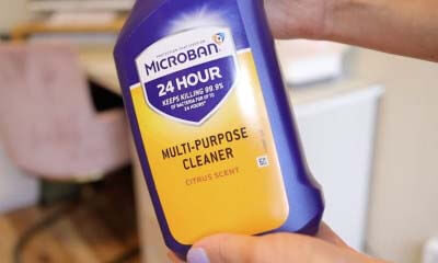 Free Antibacterial Cleaning Spray