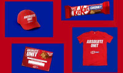 Free KitKat T-Shirt, Caps & Chunky Bars