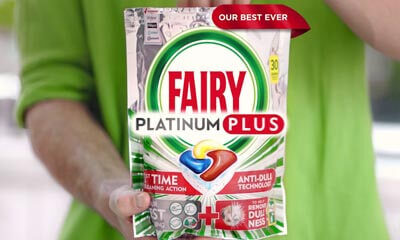 Free Fairy Platinum Plus Dishwasher Tablets