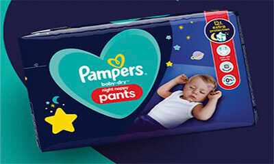 Free Pampers Dry Night Nappies