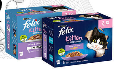 Free Felix Kitten Food