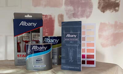 Free 5L Albany Durable Matt Paint