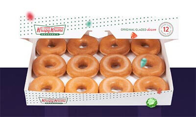 Free Krispy Kreme Glazed Doughnuts (12 Pack)