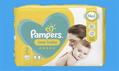 Free Pack of Pampers New Baby