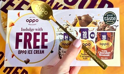 Free Oppo Ice Cream Tub