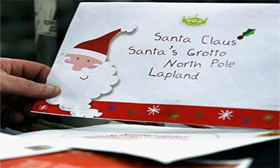 Free Personalised Letter From Santa