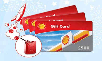 Win a SHELL Gift Card worth £500