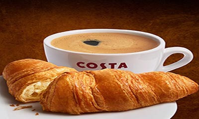 Free £7 Costa Coffee Voucher