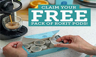 Free Rokit Coffee Pods