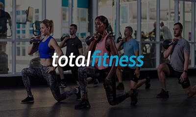 Free 1 day Gym Pass at TotalFitness