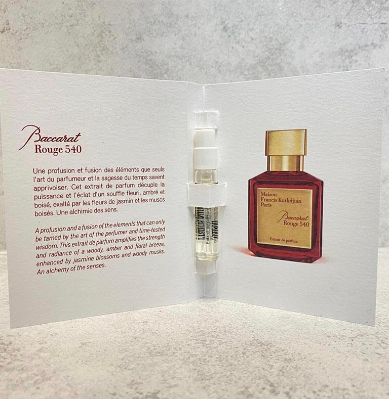 Free Maison Francis Kurkdjian Baccarat Rouge 540 | FreeSamples.co.uk