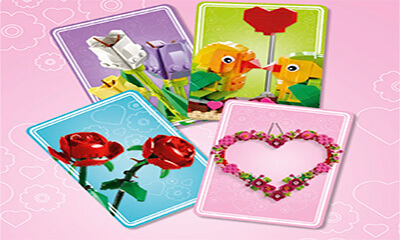 Free Lego Valentine’s Card