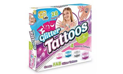 Free FabLab Club Glitter Tattoo Kit