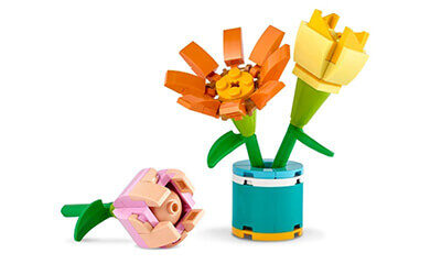 Free Lego Flowers