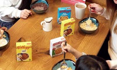 Free Bowl of Kelloggs Cereal