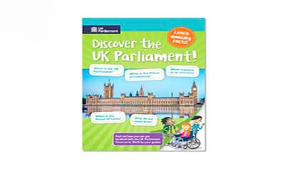 Free Discover the UK Parliament Booklet