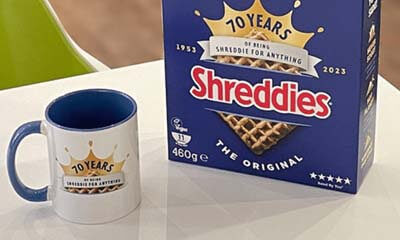 Free Nestle Shreddies 70th Anniversary Mugs