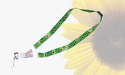 Free Tesco Sunflower Lanyard