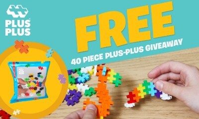 Free 40 Piece Plus-Plus Toy