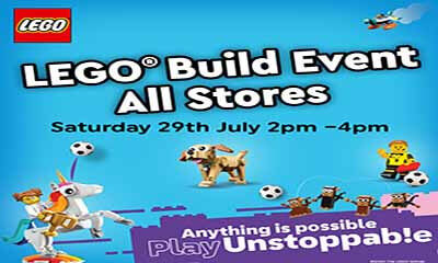 Free Lego Build Event