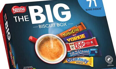 Free Nestle Big Chocolate Biscuit Boxes