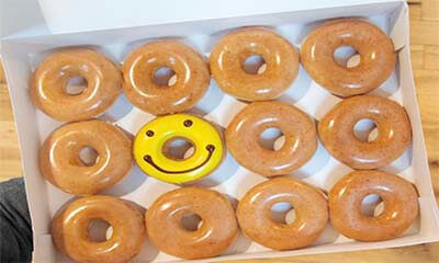 Free Krispy Kreme Doughnut