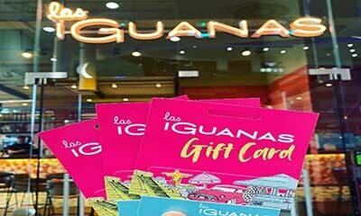 Free Las Iguanas Food & Drink (Worth £10) – No Minimum Spend!