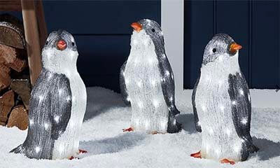 Christmas Penguin LED Lights (Worth £29.99) – Only £5.99 Today!