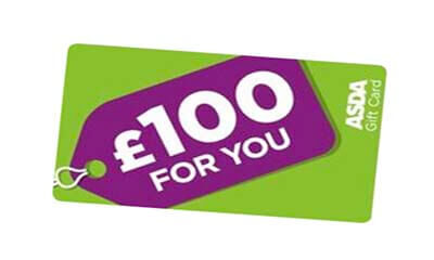 Free £100 Asda Gift Card