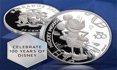 Free Disney Mickey Mouse Coin