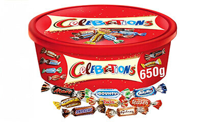 Free Celebrations Chocolate, Doritos, Irn-Bru Bottle & More