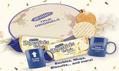 Free McVitie’s White Chocolate Digestives Xmas Hamper