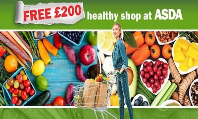 Free £200 Healthy Shop at ASDA