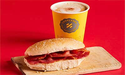 Free Coopland’s Breakfast Sandwich & Coffee (Worth £2.60)