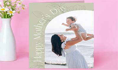 Free Mother’s Day Card + Free Delivery!