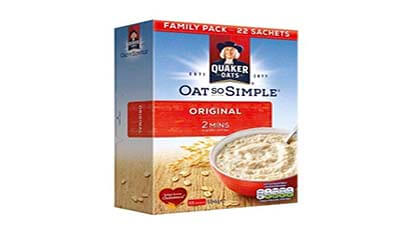 Free Quaker Oats Porridge & Hot Drink