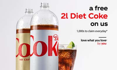 Free Diet Coke Bottle