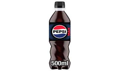Free Pepsi Max Bottle (500ml)