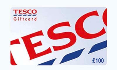 Win a £100 Tesco Gift Card