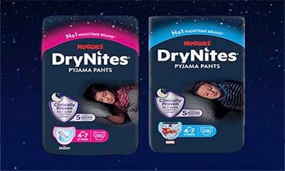Free Pack of DryNites Pyjama Pants