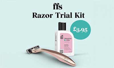 Free Razor & Shave Cream Set (Worth £15.95)
