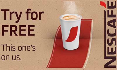 Free Nescafé Hot Drinks