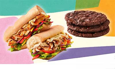 Free Subway Sandwiches, Cookies & More