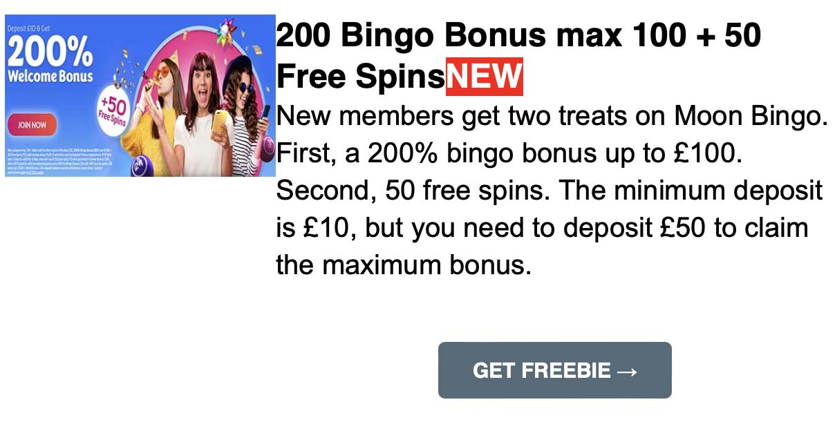 Free-Offer-11 Free £40 Bingo Bonus at Mecca